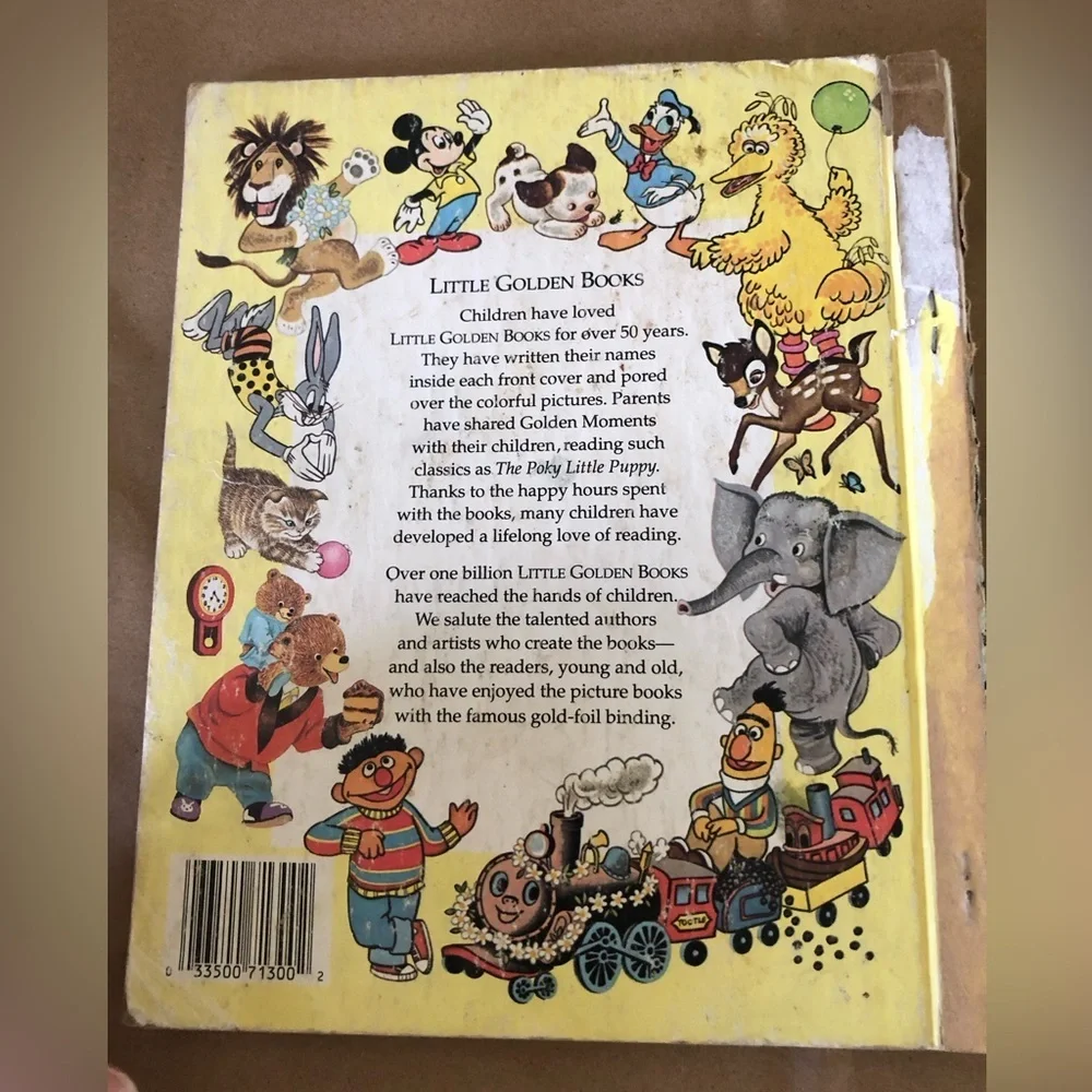 1991 The Colorful Mouse A Little Golden Book - Picture 2 of 3